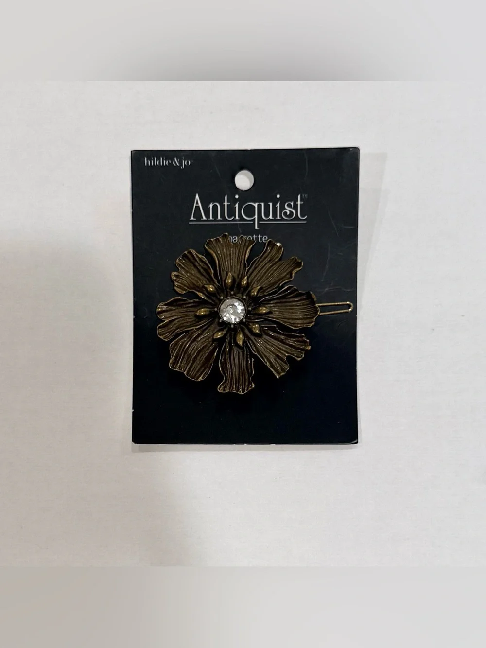NEW hildie & jo antiquist flower hair clip